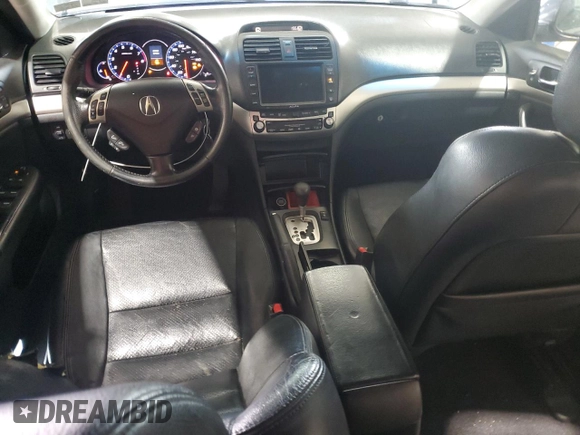 2006 Acura TSX Navi with VIN JH4CL96966C039115, listed as a Copart auction lot 60316435 with 230,963 mi miles and Salvage title. Bid and sale history available at DreamBid. Image 8.