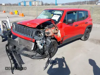 2017 Jeep Renegade Sport with VIN ZACCJBABXHPG35979, listed as a IAAI auction lot 41781553 with 71,265 mi miles and . Bid and sale history available at carsss.com. Image 17.