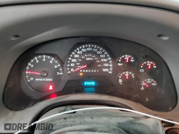 2008 Chevrolet TrailBlazer LT w/3LT with VIN 1GNDT13S182137225, listed as a Copart auction lot 87650585 with 274,470 mi miles and Salvage Title. Bid and sale history available at carsss.com. Image 9.