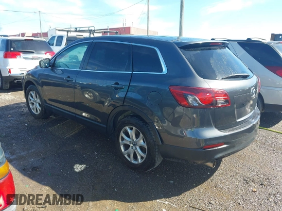 2013 Mazda CX-9 Sport with VIN JM3TB2BA3D0416842, listed as a IAAI auction lot 41874362 with 236,772 mi miles and . Bid and sale history available at carsss.com. Image 3.
