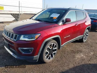 2020 Jeep Compass Limited z VIN 3C4NJCCB5LT218640, wystawiony jako IAAI lot #41218825 z przebiegiem 48 097 mil mil oraz . Historia ofert i sprzedaży dostępna na DreamBid. Obrazek 2.
