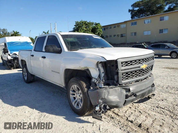 2014 Chevrolet Silverado 1500 Work Truck with VIN 3GCUKPEC2EG247868, listed as a Copart auction lot 45210595 with 136,836 mi miles and Salvage Title. Bid and sale history available at carsss.com. Image 4.