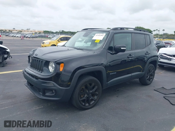 2017 Jeep Renegade Altitude with VIN ZACCJBBB8HPF83864, listed as a IAAI auction lot 42392202 with 115,648 mi miles and . Bid and sale history available at DreamBid. Image 17.