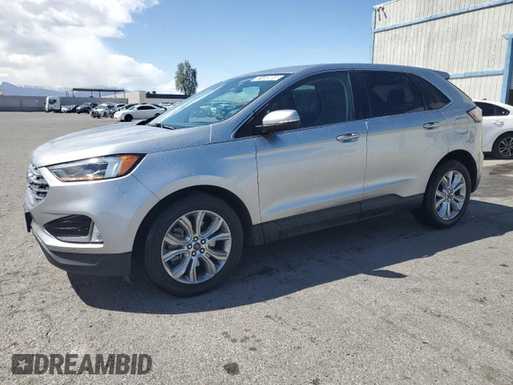2022 Ford Edge Titanium with VIN 2FMPK4K97NBA37656, listed as a Copart auction lot 51493855 with 110,915 mi miles and Clean Title. Bid and sale history available at carsss.com. Image 1.