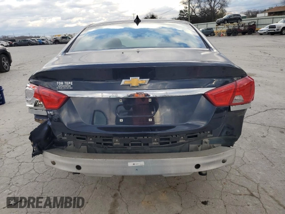 2017 Chevrolet Impala LS with VIN 2G11Z5S32H9181157, listed as a Copart auction lot 86909994 with 74,267 mi miles and Salvage Title. Bid and sale history available at DreamBid. Image 6.