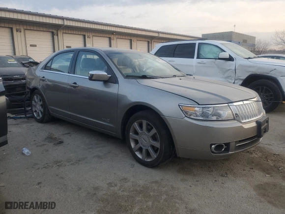 2008 Lincoln MKZ with VIN 3LNHM28T68R607660, listed as a Copart auction lot 48932495 with 95,383 mi miles and Salvage Title. Bid and sale history available at carsss.com. Image 4.