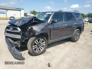 2016 Toyota 4Runner SR5 with VIN JTEZU5JRXG5132391, listed as a Copart auction lot 61845825 with 166,655 mi miles and Salvage title. Bid and sale history available at DreamBid. Image 1.