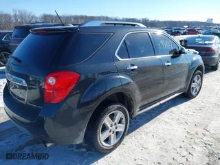 2015 Chevrolet Equinox LTZ with VIN 2GNFLDE38F6339401, listed as a IAAI auction lot 41369578 with 144,167 mi miles. Bid and sale history available at carsss.com. Image 4.