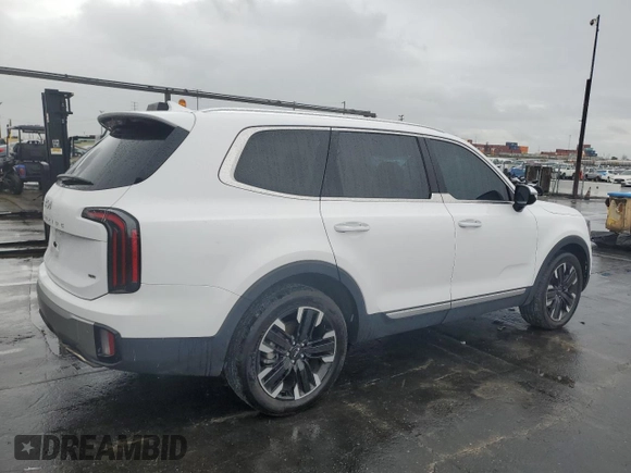2023 Kia Telluride SX Prestige X-Line z VIN 5XYP5DGC9PG365045, wystawiony jako Copart lot #83581854 z przebiegiem 15 899 mil mil oraz Szkoda całkowita • Salvage title. Historia ofert i sprzedaży dostępna na DreamBid. Obrazek 3.