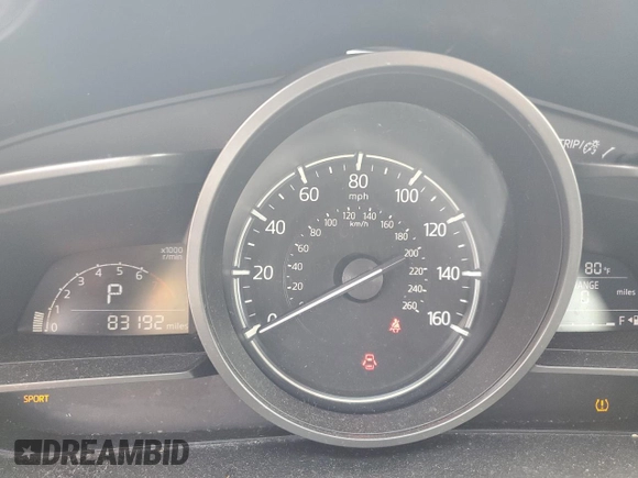 2017 Mazda 3 Touring with VIN 3MZBN1V79HM148904, listed as a Copart auction lot 54691665 with 83,192 mi miles and Salvage title. Bid and sale history available at DreamBid. Image 9.