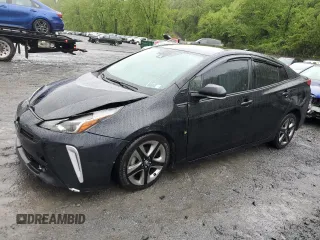 2019 Toyota Prius L Eco z VIN JTDKARFU1K3074663, wystawiony jako Copart lot #56543885 z przebiegiem 24 925 mil mil oraz Szkoda całkowita • Salvage title. Historia ofert i sprzedaży dostępna na DreamBid. Obrazek 1.