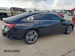 2022 Chevrolet Malibu Premier with VIN 1G1ZE5SX7NF158459, listed as a Copart auction lot 50392485 with 47,301 mi miles and Salvage Title. Bid and sale history available at DreamBid. Image 3.