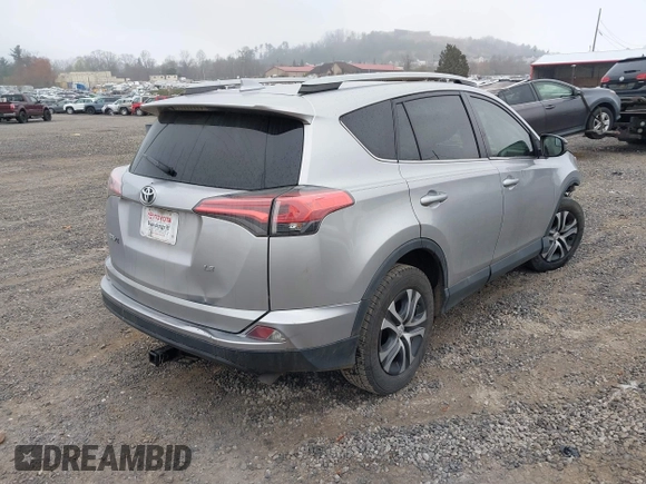 2017 Toyota RAV4 LE with VIN 2T3ZFREV8HW318096, listed as a IAAI auction lot 41928696 with 133,221 mi miles and . Bid and sale history available at carsss.com. Image 4.