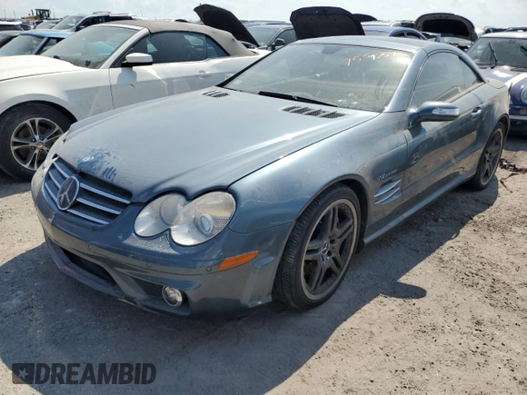 2007 Mercedes-Benz SL with VIN WDBSK79F67F128431, listed as a Copart auction lot 75597584 with Not provided miles and Non repairable. Bid and sale history available at DreamBid. Image 1.