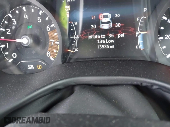 2024 Jeep Compass Latitude Lux with VIN 3C4NJDFN8RT103518, listed as a IAAI auction lot 41352342 with 13,535 mi miles and . Bid and sale history available at DreamBid. Image 7.