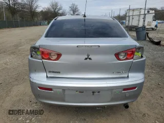 2008 Mitsubishi Lancer DE with VIN JA3AU26UX8U042287, listed as a Copart auction lot 51578105 with 130,364 mi miles and Salvage Title. Bid and sale history available at carsss.com. Image 6.