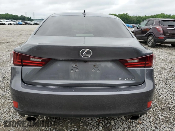 2014 Lexus IS 250 z VIN JTHBF1D29E5026694, wystawiony jako Copart lot #55912075 z przebiegiem 130 508 mil mil oraz Szkoda całkowita • Salvage title. Historia ofert i sprzedaży dostępna na DreamBid. Obrazek 6.