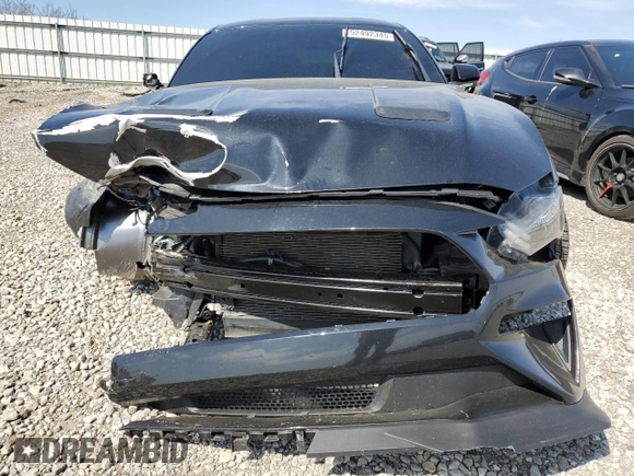 2019 Ford Mustang GT with VIN 1FA6P8CF7K5194106, listed as a Copart auction lot 52492345 with 40,719 mi miles and Salvage title. Bid and sale history available at DreamBid. Image 5.