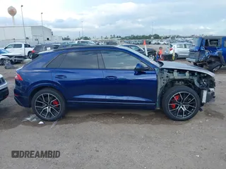 2022 Audi Q8 Prestige with VIN WA1FVBF14ND027851, listed as a IAAI auction lot 41155706 with 54,584 mi miles. Bid and sale history available at carsss.com. Image 14.