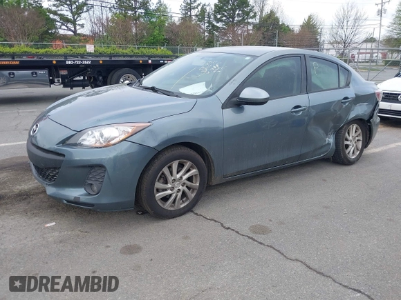 2012 Mazda Mazda3 i Touring with VIN JM1BL1V79C1618007, listed as a IAAI auction lot 41911962 with 192,041 mi miles. Bid and sale history available at carsss.com. Image 16.