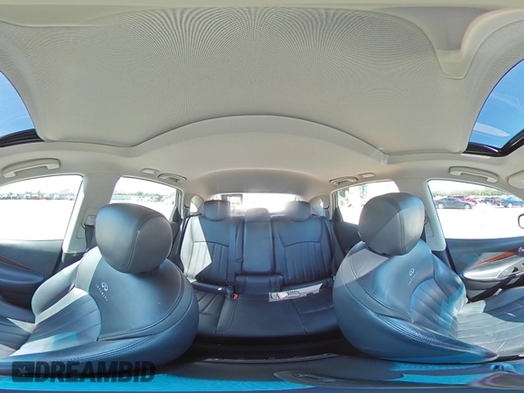 2012 Infiniti EX Journey with VIN JN1AJ0HR3CM452982, listed as a Copart auction lot 73639344 with 151,289 mi miles and Salvage Title. Bid and sale history available at DreamBid. Image 14.