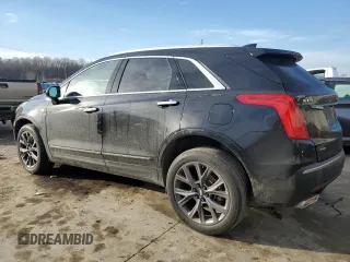 2019 Cadillac XT5 Luxury AWD z VIN 1GYKNDRS4KZ206002, wystawiony jako Copart lot #46789955 z przebiegiem 51 504 mil mil oraz Szkody całkowita. Historia ofert i sprzedaży dostępna na DreamBid. Obrazek 2.