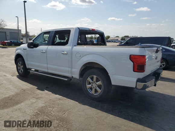 2020 Ford F-150 XL with VIN 1FTEW1EP1LFB38518, listed as a Copart auction lot 52570445 with Not Provided miles and Salvage Title. Bid and sale history available at carsss.com. Image 2.