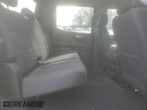 2022 Chevrolet Silverado 1500 Custom Trail Boss with VIN 3GCPDCED4NG533598, listed as a Copart auction lot 87164224 with 14,725 mi miles and Salvage Title. Bid and sale history available at DreamBid. Image 10.