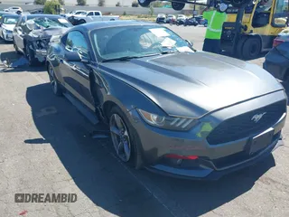 2015 Ford Mustang V6 with VIN 1FA6P8AM9F5396663, listed as a IAAI auction lot 41824725 with 91,403 mi miles and . Bid and sale history available at carsss.com. Image 1.