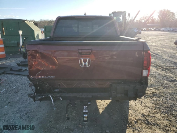 2020 Honda Ridgeline RTL with VIN 5FPYK2F59LB000622, listed as a Copart auction lot 82184774 with 34,494 mi miles and Clean Title. Bid and sale history available at carsss.com. Image 6.