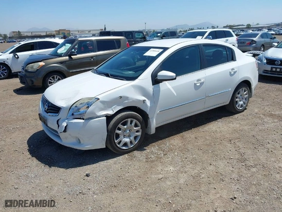 2012 Nissan Sentra 2.0 SR with VIN 3N1AB6APXCL777616, listed as a IAAI auction lot 41980436 with 166,696 mi miles. Bid and sale history available at carsss.com. Image 2.