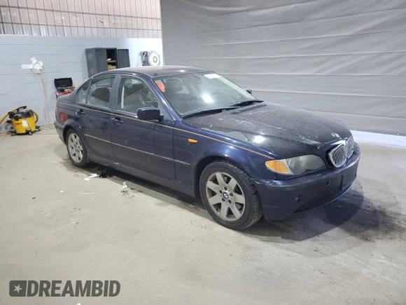 2003 BMW 3 Series 325i with VIN WBAEV33473KL83335, listed as a Copart auction lot 53517225 with 133,388 mi miles and Clean Title. Bid and sale history available at carsss.com. Image 4.