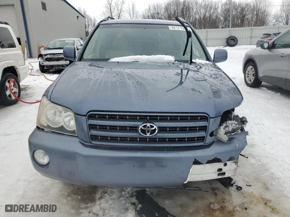 2003 Toyota Highlander with VIN JTEHF21AX30134485, listed as a Copart auction lot 42171535 with 185,511 mi miles and Salvage Title. Bid and sale history available at carsss.com. Image 5.