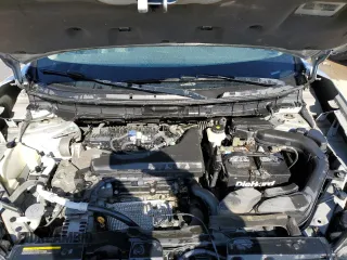 2015 Nissan Rogue SV with VIN 5N1AT2MV8FC827342, listed as a Copart auction lot 48215345 with 161,412 mi miles and Salvage Title. Bid and sale history available at carsss.com. Image 12.