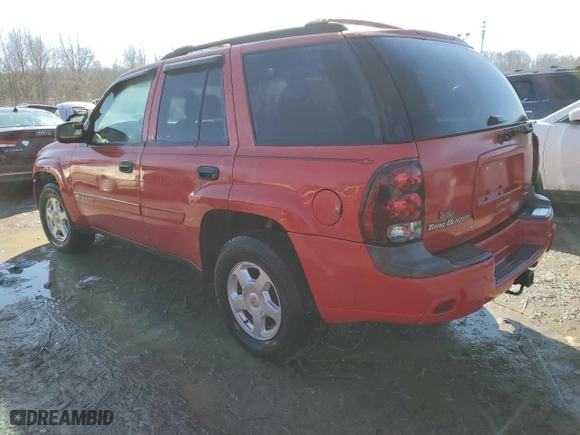 2002 Chevrolet TrailBlazer LS with VIN 1GNDT13S722281272, listed as a Copart auction lot 42205455 with 0 mi miles and Salvage Title. Bid and sale history available at carsss.com. Image 2.