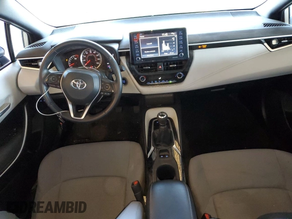 2021 Toyota Corolla SE with VIN 5YFM4MCE8MP071382, listed as a Copart auction lot 42647305 with 55,258 mi miles and Salvage Title. Bid and sale history available at carsss.com. Image 8.