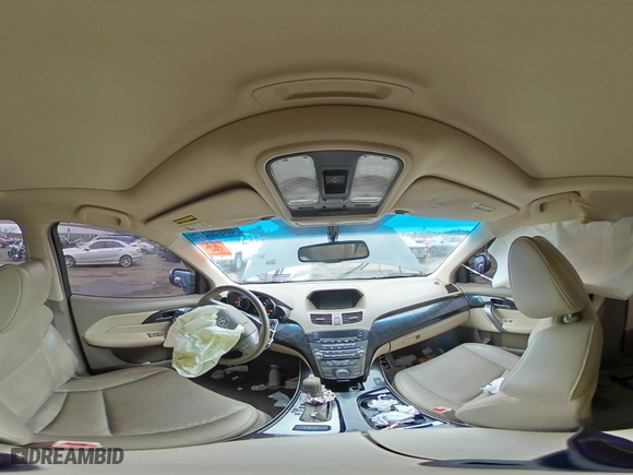 2009 Acura MDX Sport/Entertainment Pkg with VIN 2HNYD28849H505989, listed as a Copart auction lot 46950375 with 141,864 mi miles and Salvage Title. Bid and sale history available at carsss.com. Image 14.