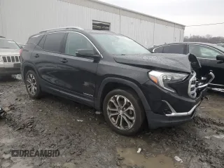 2018 GMC Terrain SLT with VIN 3GKALPEV2JL338226, listed as a Copart auction lot 82386644 with 92,284 mi miles and Salvage Title. Bid and sale history available at DreamBid. Image 4.