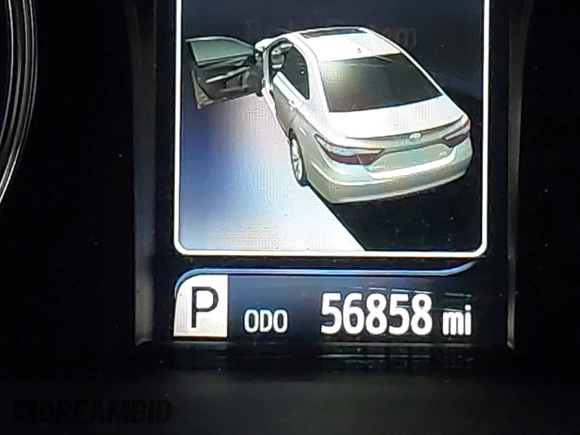 2017 Toyota Camry Hybrid LE with VIN 4T1BD1FK8HU203455, listed as a IAAI auction lot 41863977 with 56,858 mi miles. Bid and sale history available at carsss.com. Image 15.