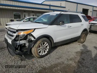 2014 Ford Explorer XLT with VIN 1FM5K8D83EGC02825, listed as a Copart auction lot 46193715 with 110,242 mi miles and Salvage Title. Bid and sale history available at carsss.com. Image 1.