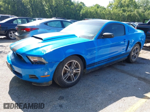 2012 Ford Mustang Premium with VIN 1ZVBP8AM2C5257752, listed as a IAAI auction lot 42817735 with 128,015 mi miles and . Bid and sale history available at DreamBid. Image 19.
