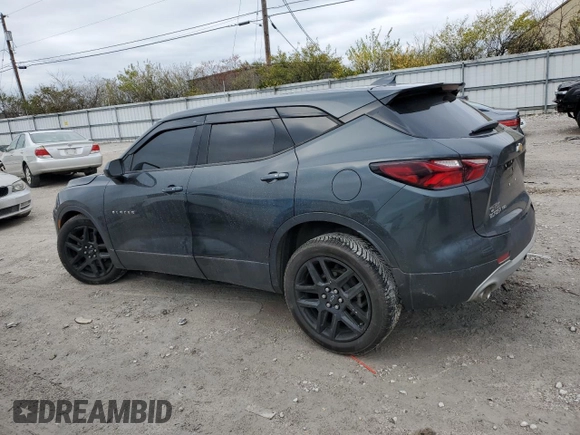 2020 Chevrolet Blazer LT с VIN 3GNKBHRS7LS567039, выставлен на аукционе Copart как лот 82210574 с пробегом 75 162 миль миль и Списание • Salvage title. История ставок и продаж доступна на DreamBid. Изображение 2.