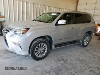 2014 Lexus GX 460 with VIN JTJBM7FXXE5069179, listed as a Copart auction lot 61055175 with 222,692 mi miles and Salvage title. Bid and sale history available at DreamBid. Image 1.