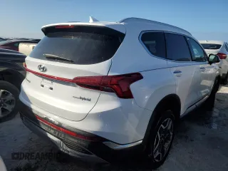 2023 Hyundai Santa Fe Hybrid SEL Premium with VIN 5NMS3DA11PH006172, listed as a Copart auction lot 75107344 with 0 mi miles and Salvage Title. Bid and sale history available at carsss.com. Image 3.