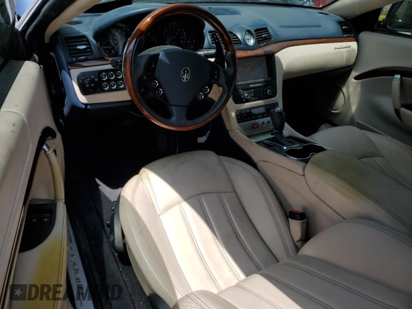 2011 Maserati GranTurismo S with VIN ZAM45KLA2B0059519, listed as a Copart auction lot 55537315 with 49,251 mi miles and Clean title. Bid and sale history available at DreamBid. Image 8.