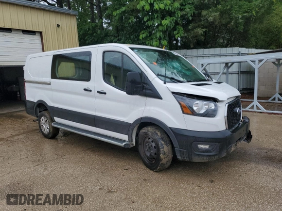 2023 Ford Transit Cargo with VIN 1FTBR1Y84PKB68141, listed as a Copart auction lot 55844785 with 14,272 mi miles and Clean Title. Bid and sale history available at DreamBid. Image 4.