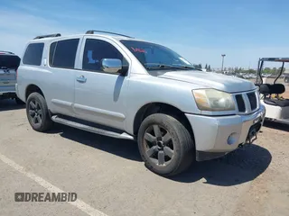 2004 Nissan Armada LE z VIN 5N1AA08B54N738694, wystawiony jako IAAI lot #42185496 z przebiegiem 232 976 mil mil oraz . Historia ofert i sprzedaży dostępna na DreamBid. Obrazek 1.