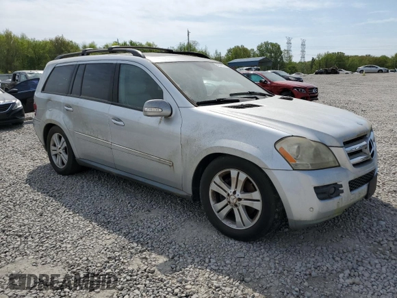 2008 Mercedes-Benz GL-Class 4.6L with VIN 4JGBF71E68A322430, listed as a Copart auction lot 52541825 with 173,592 mi miles and Salvage Title. Bid and sale history available at carsss.com. Image 4.
