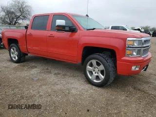 2015 Chevrolet Silverado 1500 LT with VIN 3GCUKREC6FG321015, listed as a Copart auction lot 46453635 with 153,648 mi miles and Clean Title. Bid and sale history available at DreamBid. Image 4.