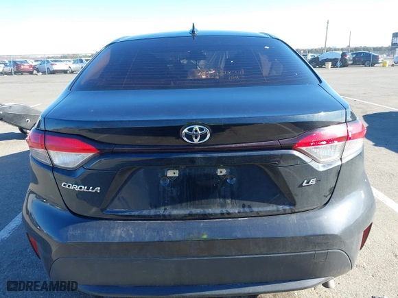 2020 Toyota Corolla LE with VIN JTDEPRAE9LJ042357, listed as a IAAI auction lot 41606254 with 84,604 mi miles. Bid and sale history available at carsss.com. Image 16.